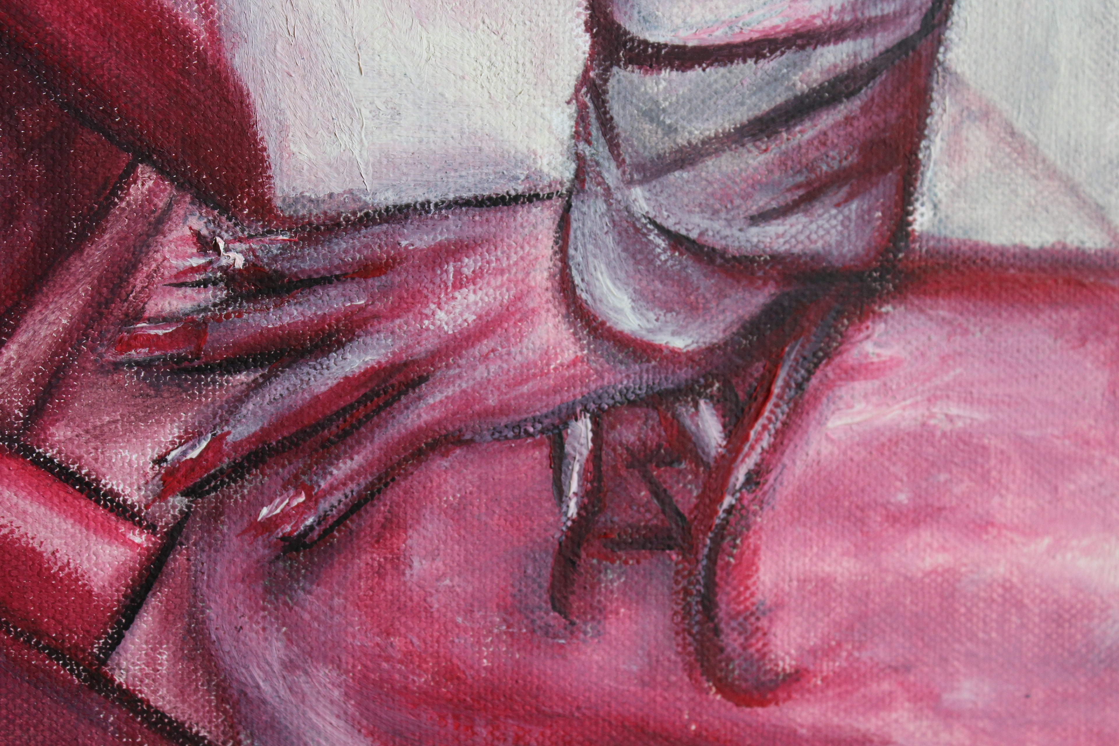 Guerrera 40X60 (Óleo)