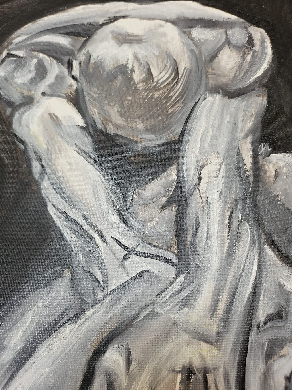 Rabia contenida 30X40 (Óleo)