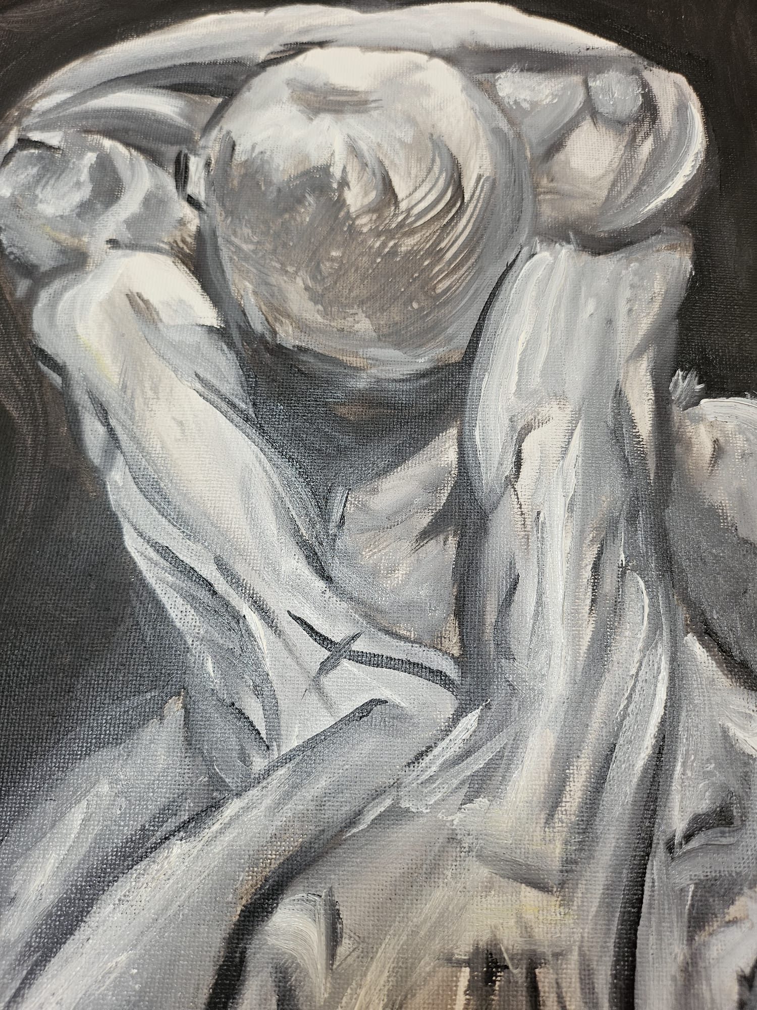 Rabia contenida 30X40 (Óleo)