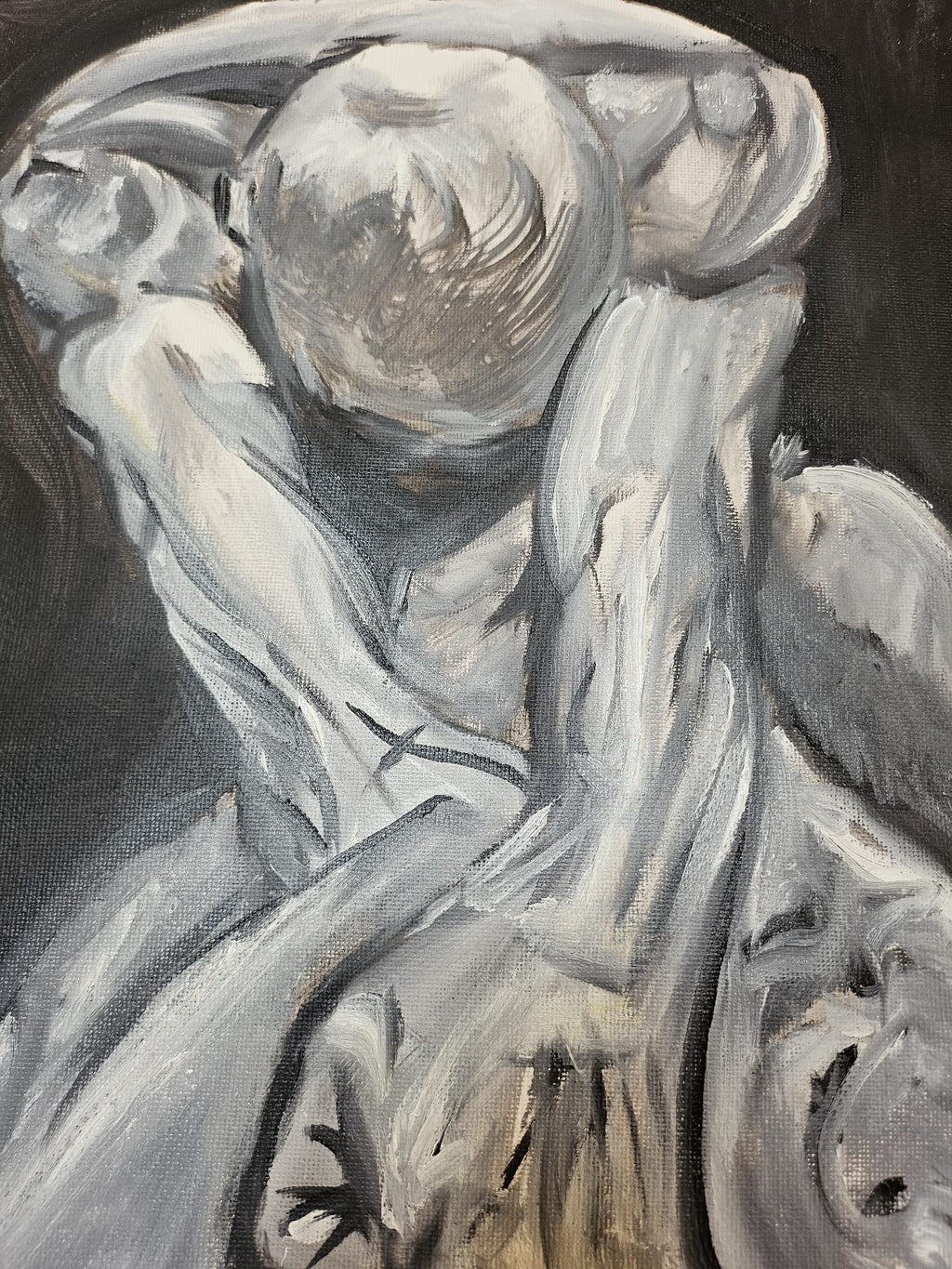 Rabia contenida 30X40 (Óleo)