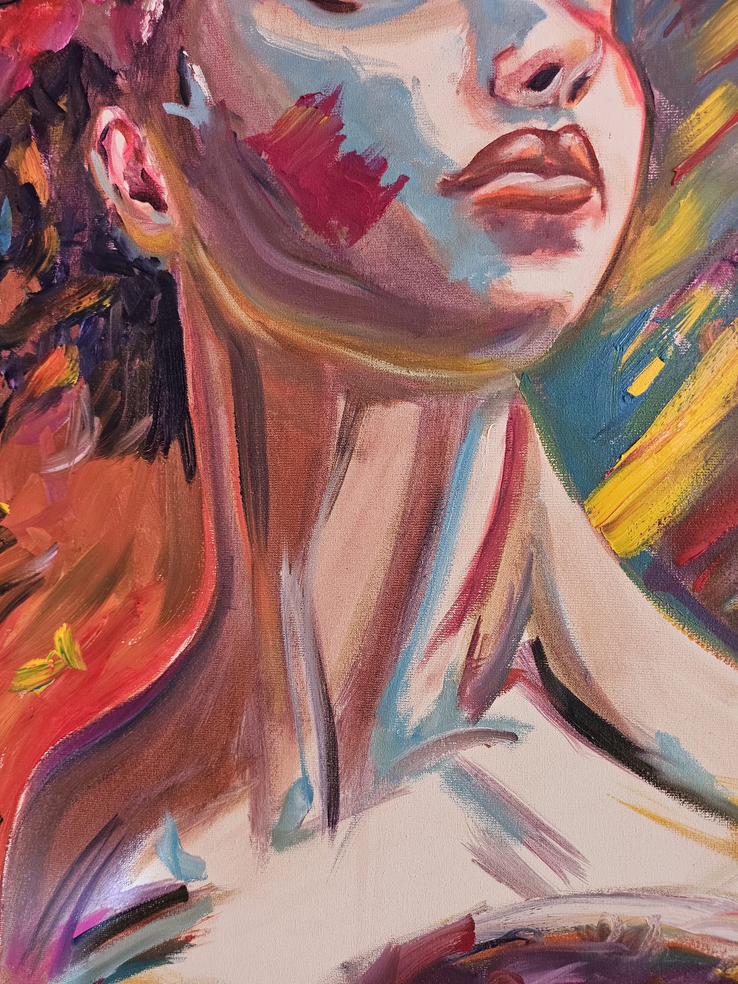 Éxtasis Cromático 50X70 (Óleo)