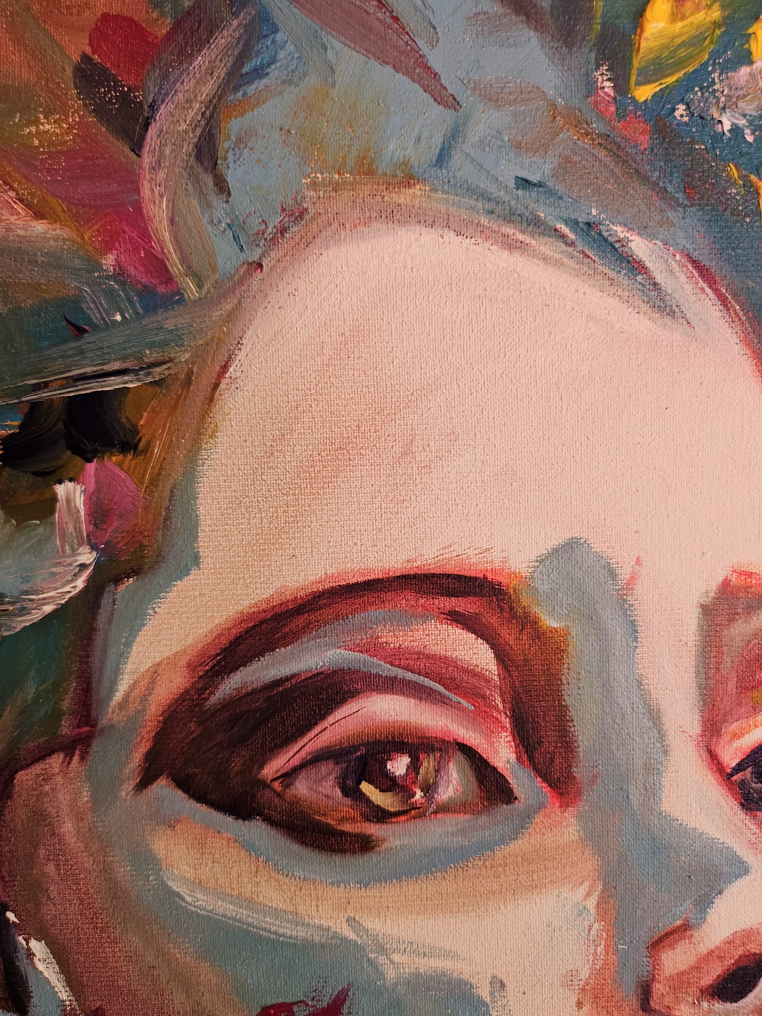 Éxtasis Cromático 50X70 (Óleo)