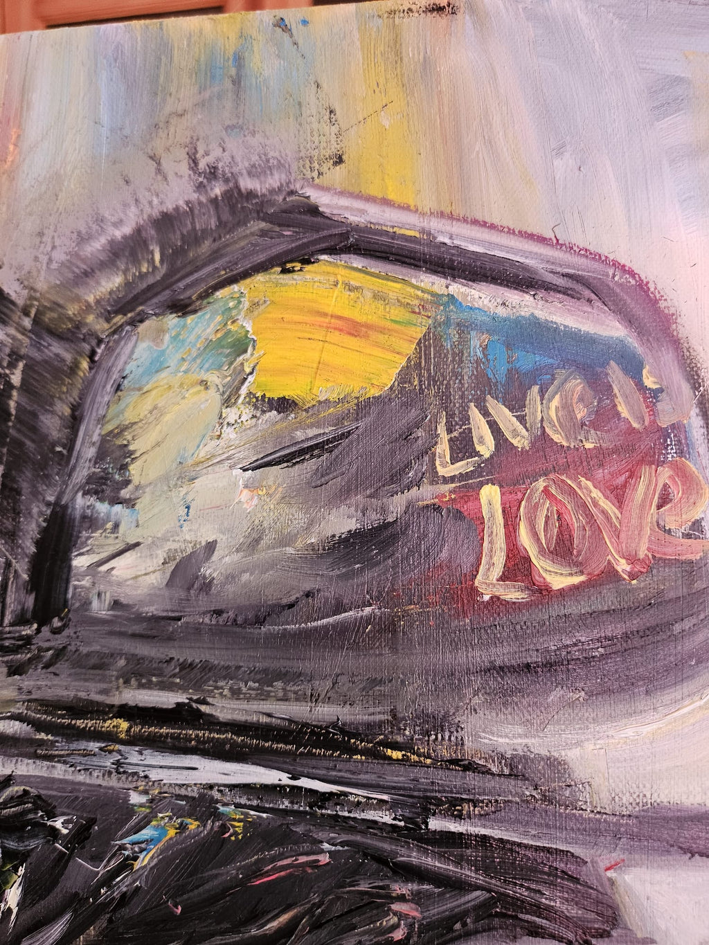 Charles Chaplin 60X90 (Óleo)