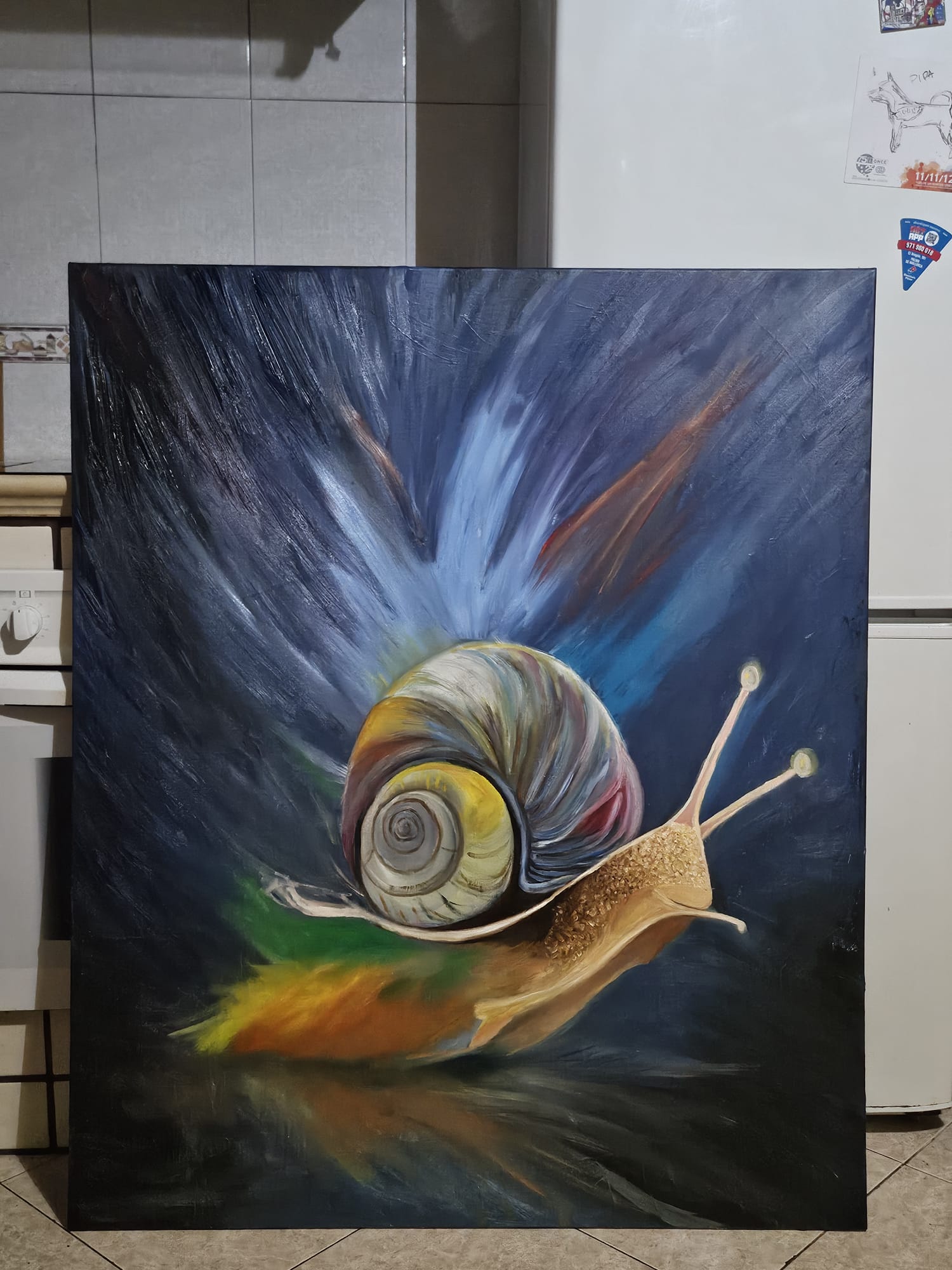 Caracol 100X120 (Óleo)