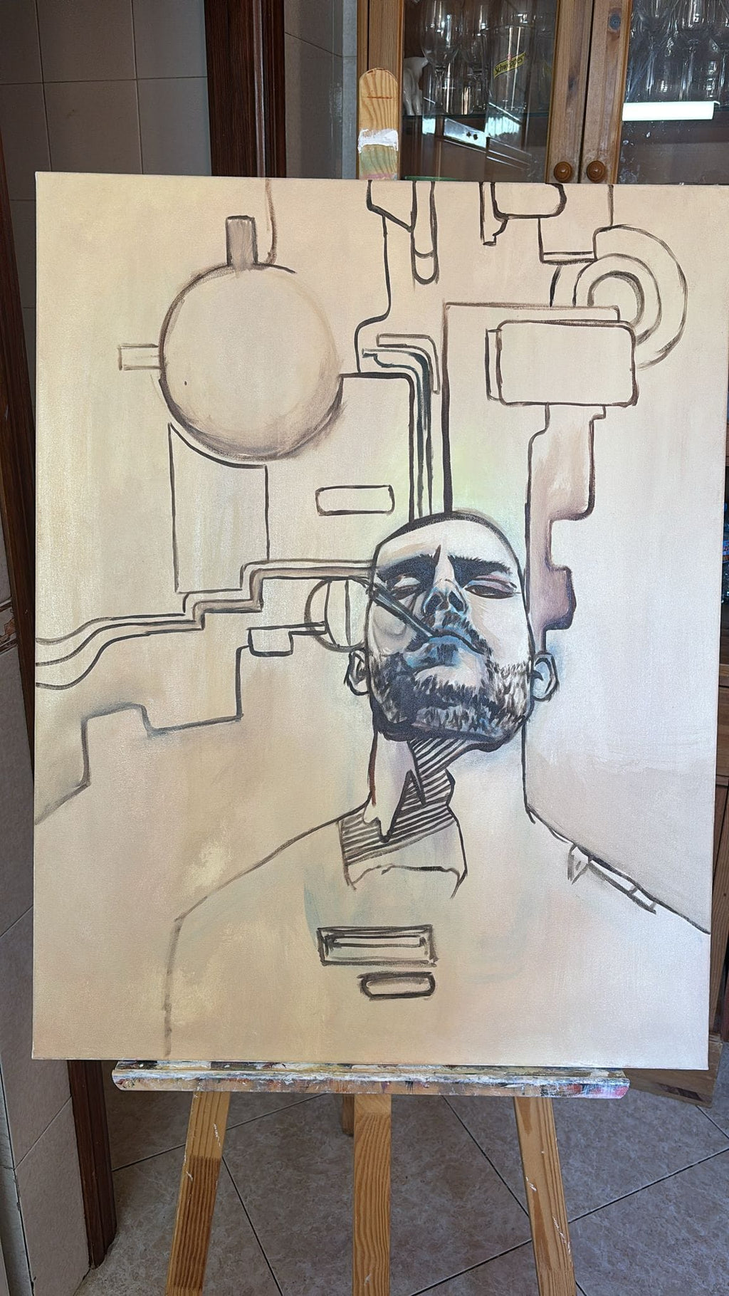 Ciberpunk 70X90 (Óleo)