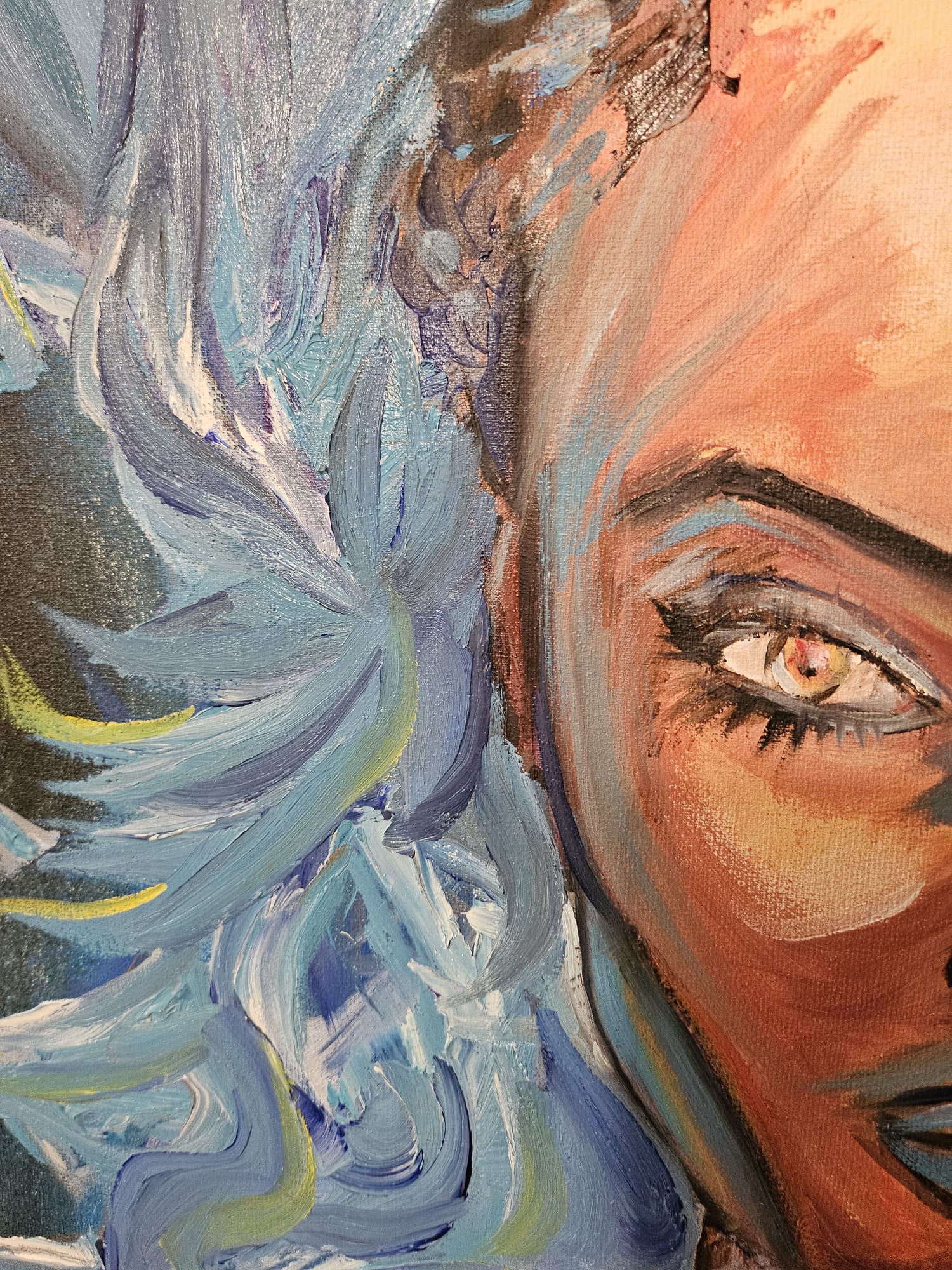 Dualidad ardiente 60x90 (Óleo)