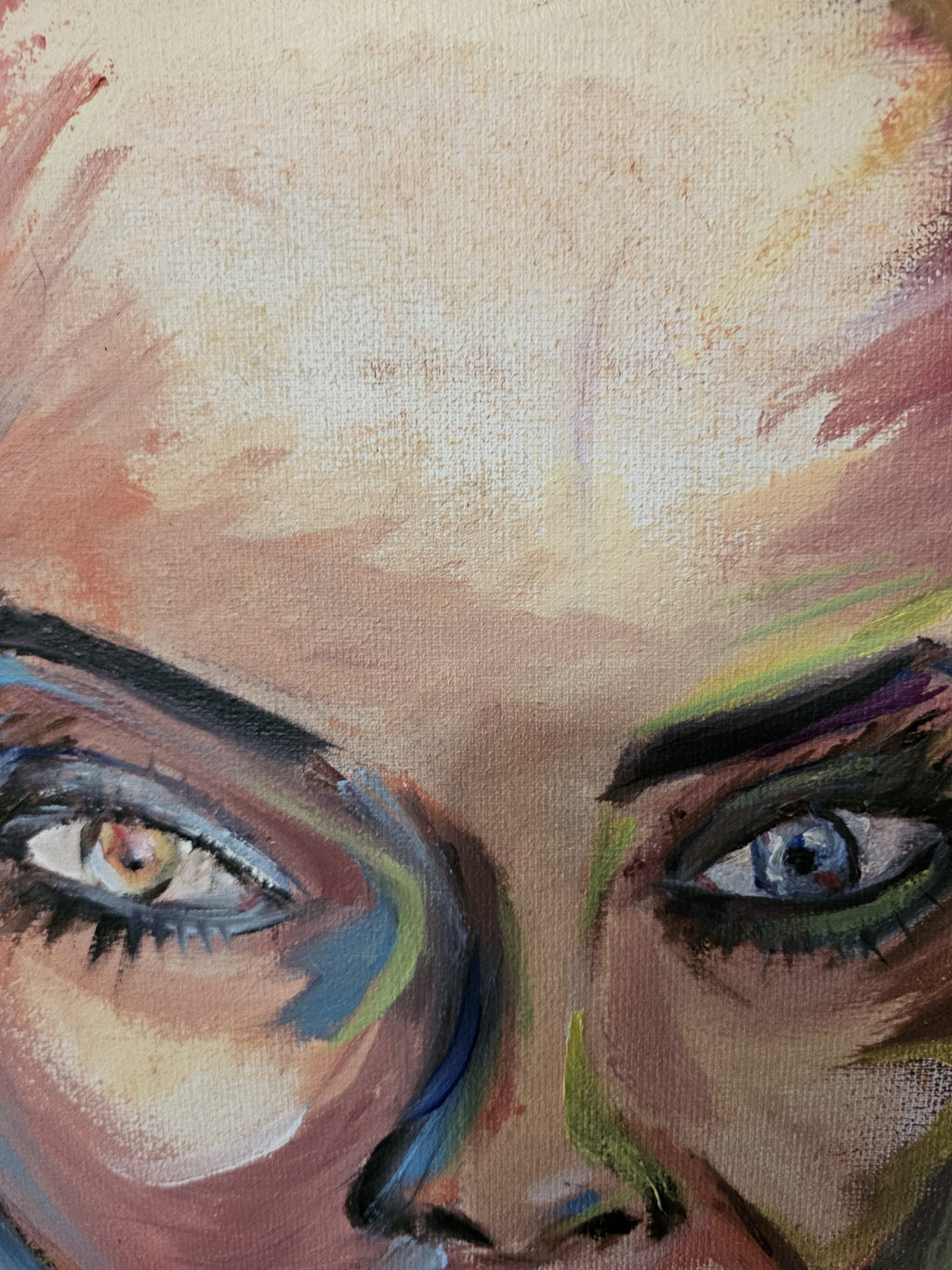 Dualidad ardiente 60x90 (Óleo)