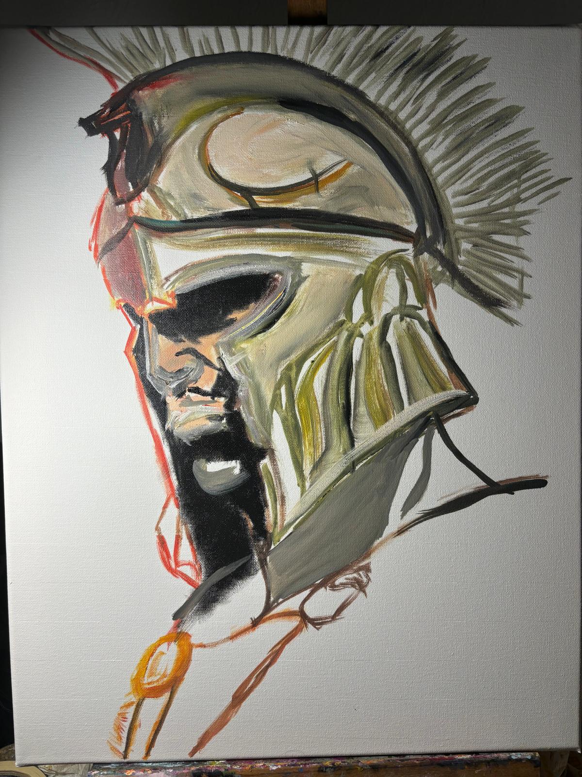 Espartano 40X50 (Óleo)