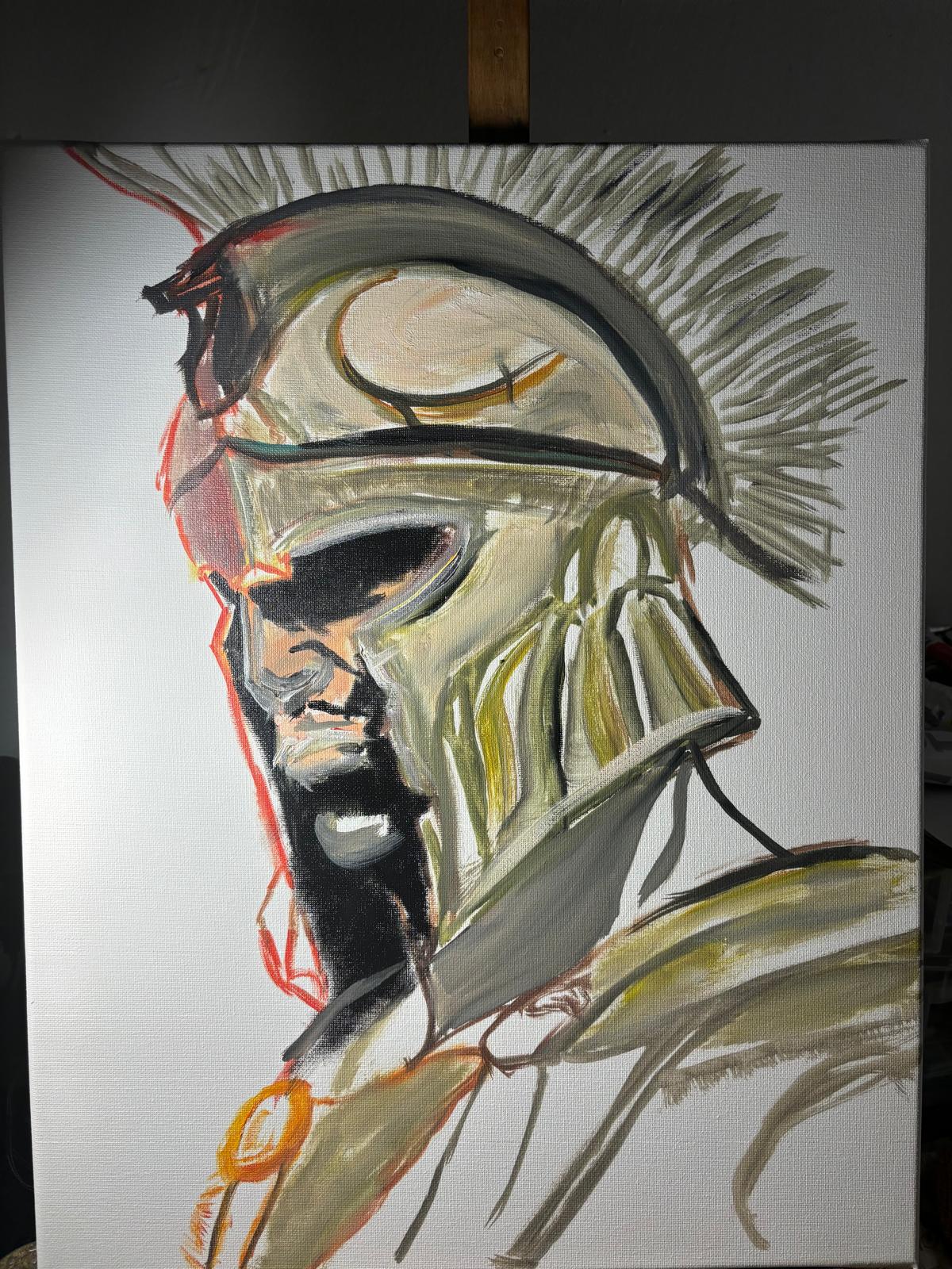 Espartano 40X50 (Óleo)