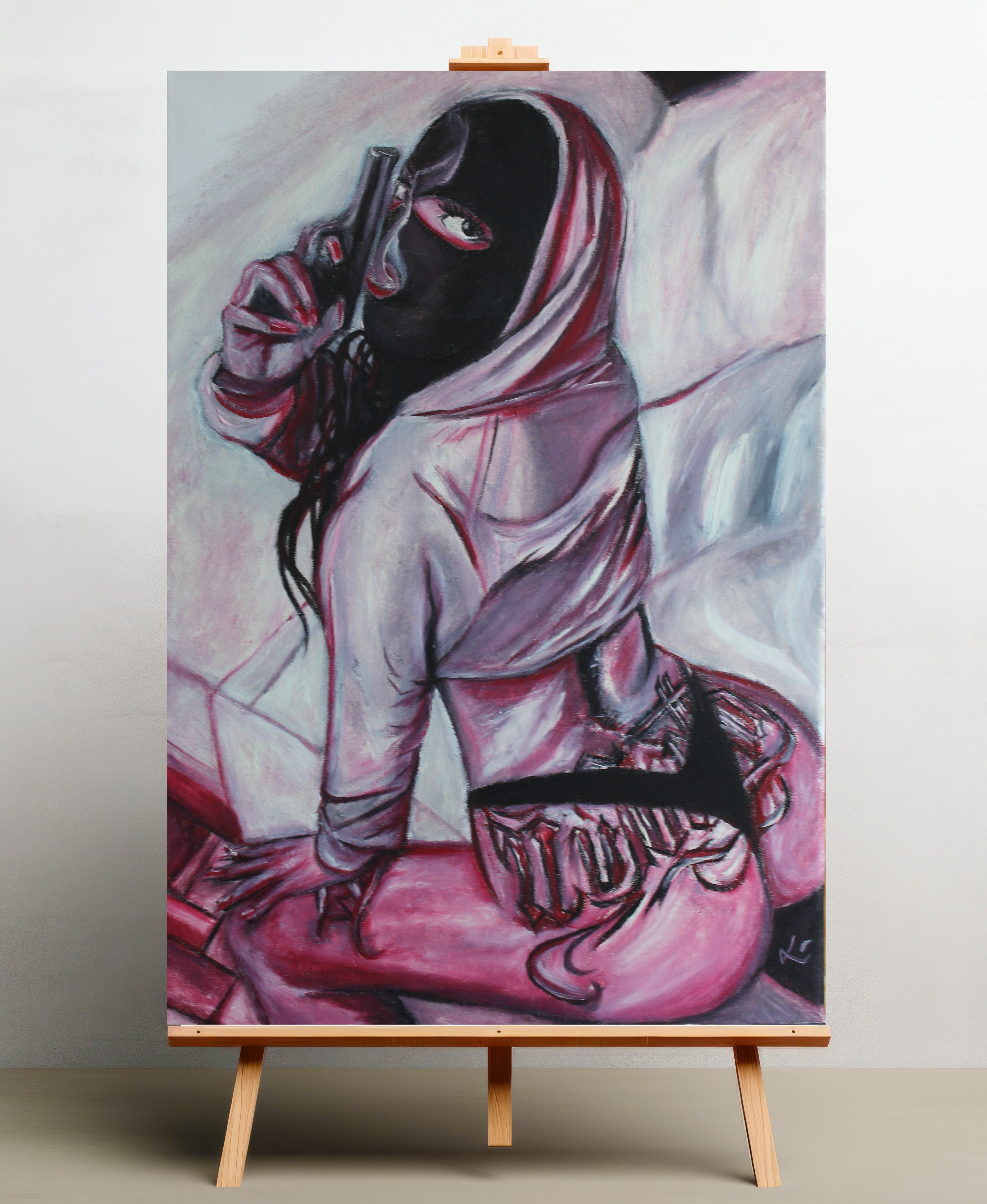 Guerrera 40X60 (Óleo)