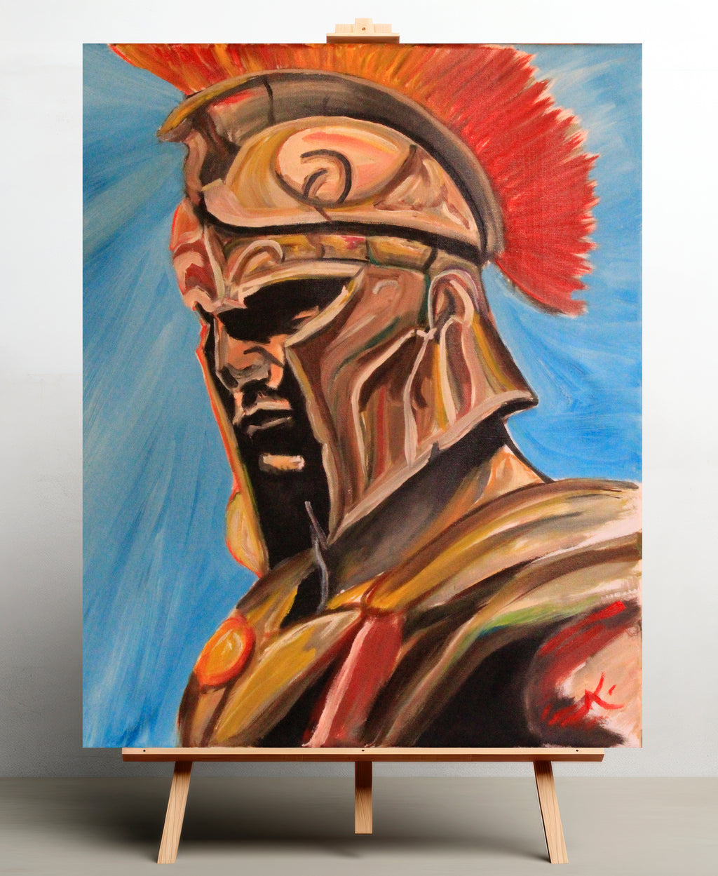 Espartano 40X50 (Óleo)